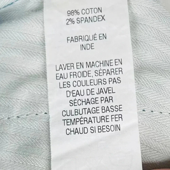 L.L.Bean Twill Skirt A-Line Teal Size 10 Figure Flattering Midi - Picture 7 of 7